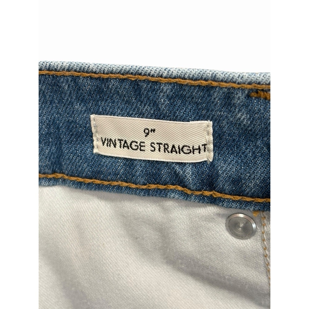 J‎ Crew Womens 9" Vintage Straight Demin Jeans Size 29 Tall Blue Medium Wash - Picture 2 of 8